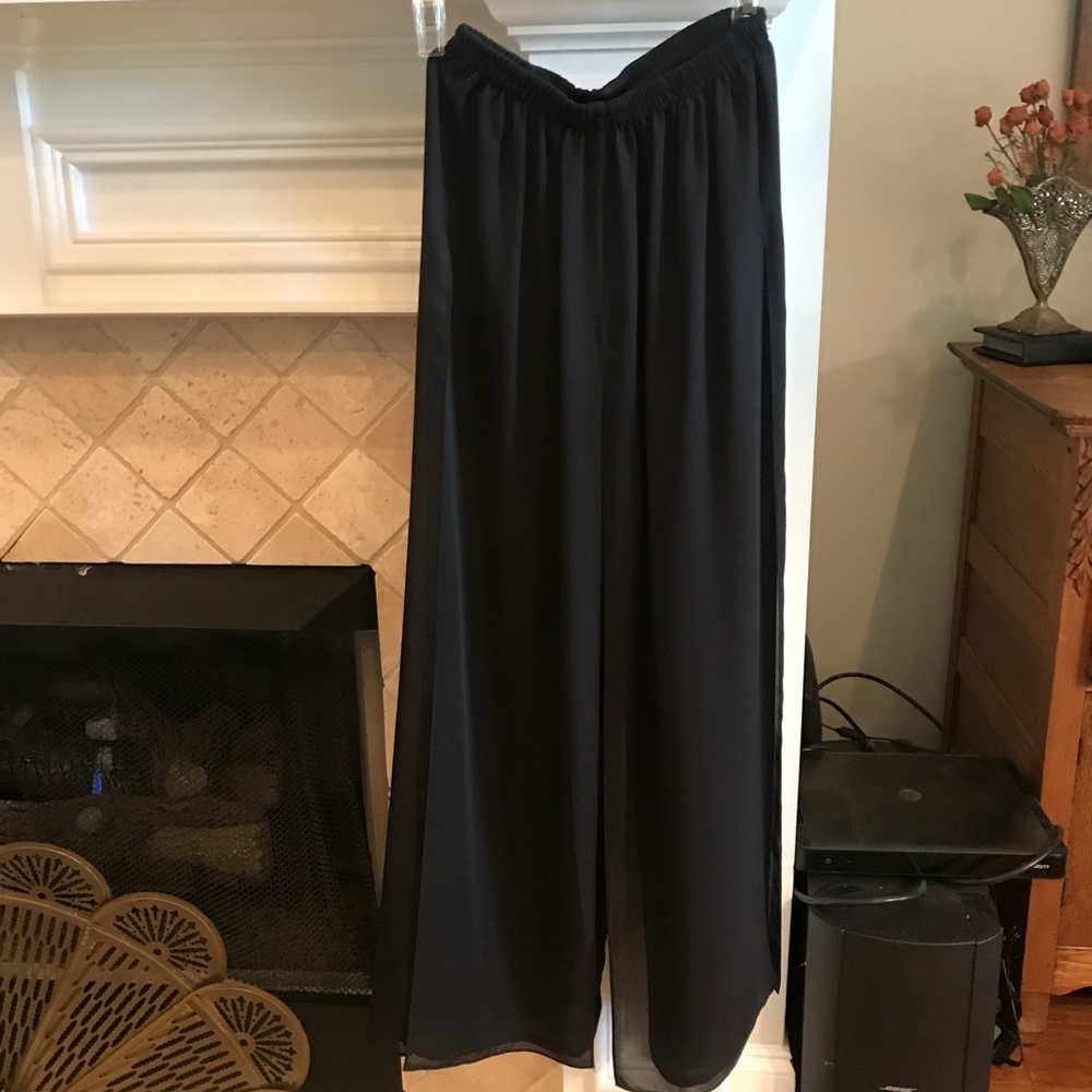 Beautiful evening slacks with front & back panels